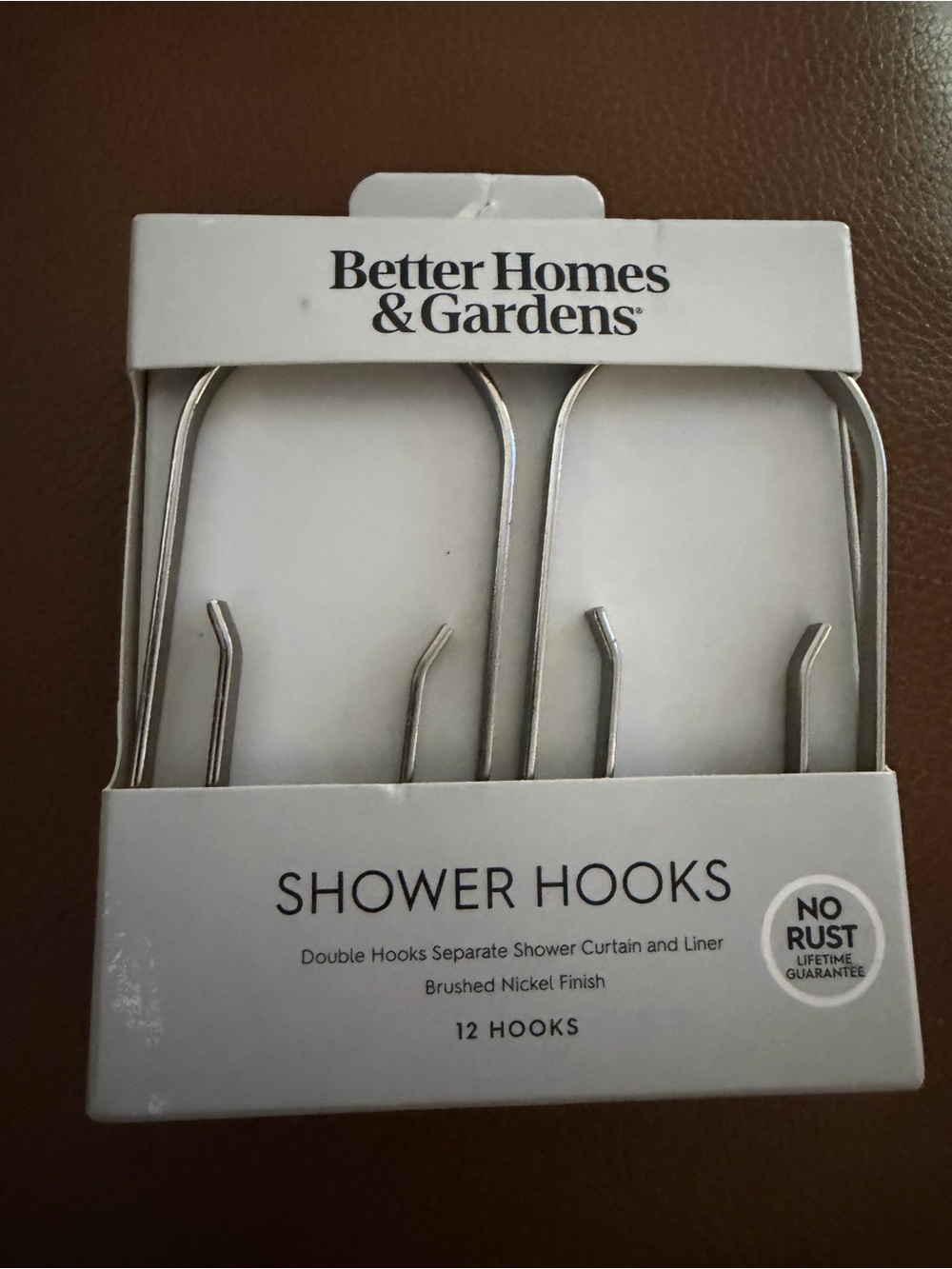 Better Homes & Gardens Shower HookBetter Homes & Gardens Shower Hooks-12 Ct NIB